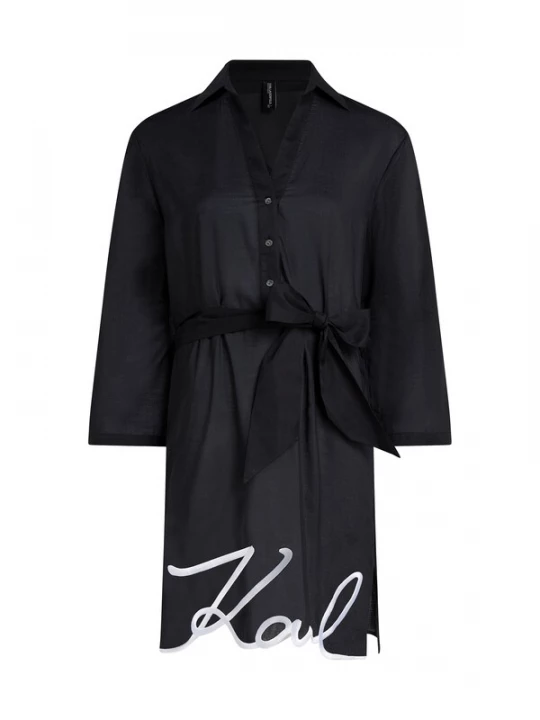 Foto van product Karl Lagerfeld Jurk zwart / wit