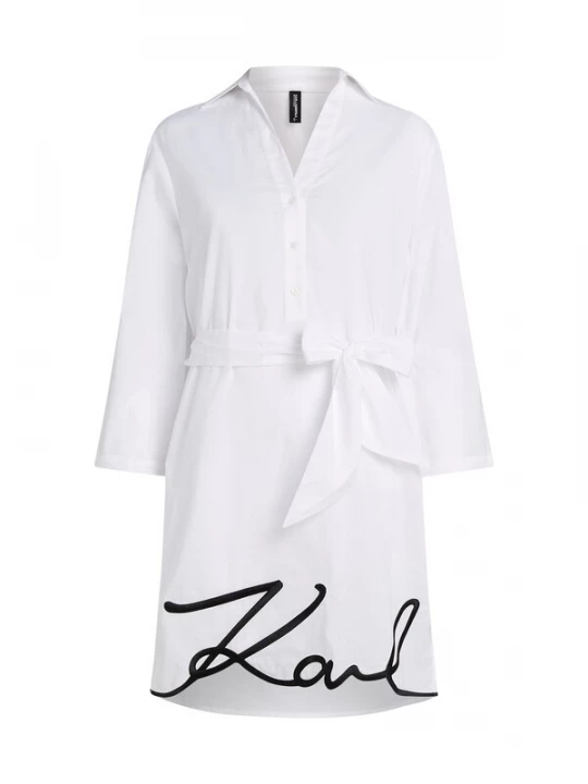Foto van product Karl Lagerfeld Jurk zwart / wit