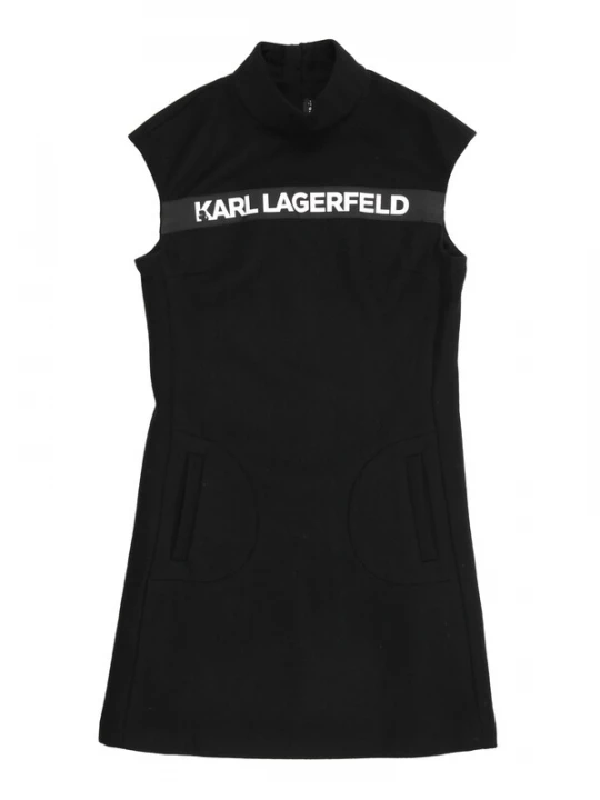Foto van product Karl Lagerfeld Jurk zwart / wit