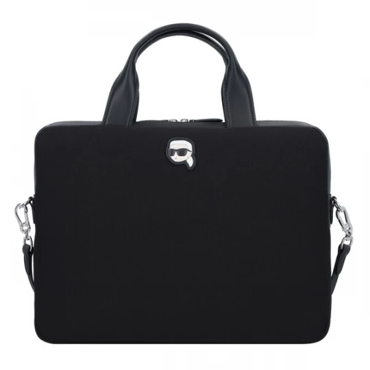 Foto van product Karl Lagerfeld Laptoptas zwart / wit