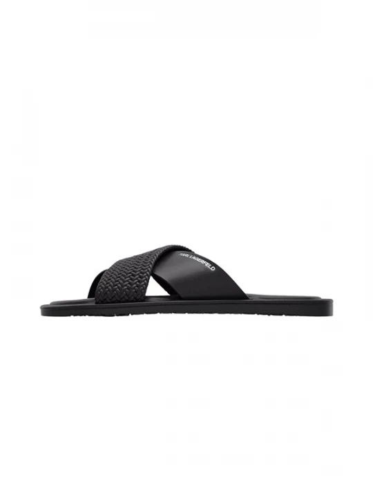 Foto van product Karl Lagerfeld Muiltjes zwart / wit