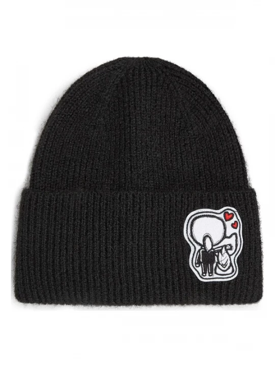 Foto van product Karl Lagerfeld Muts 'kon' rood / zwart / wit