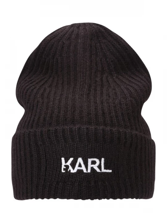 Foto van product Karl Lagerfeld Muts zwart / wit