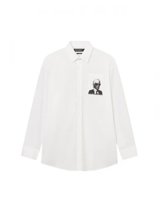 Foto van product Karl Lagerfeld Overhemd ' 605924 ' wit