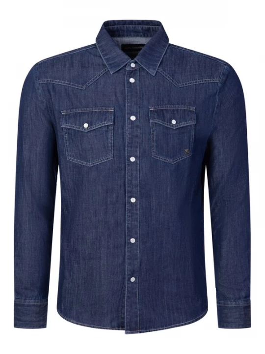 Foto van product Karl Lagerfeld Overhemd donkerblauw