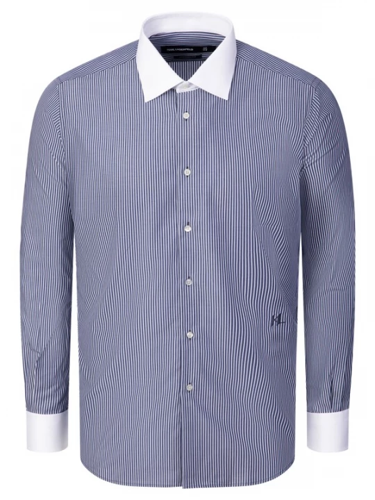 Foto van product Karl Lagerfeld Overhemd donkerblauw