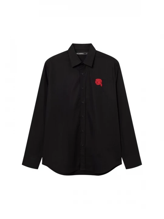 Foto van product Karl Lagerfeld Overhemd rood / zwart