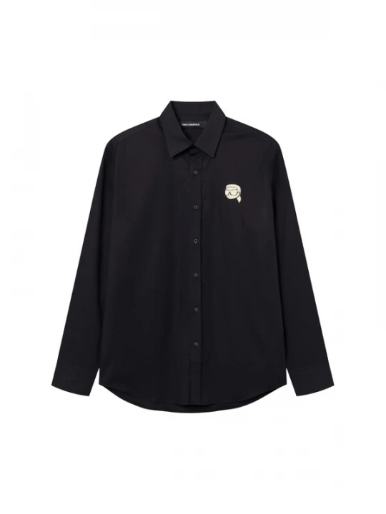 Foto van product Karl Lagerfeld Overhemd sand / donkerblauw