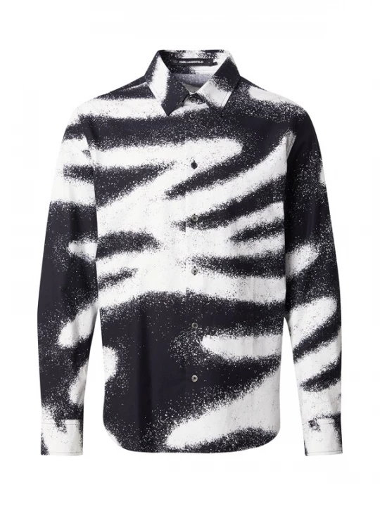Foto van product Karl Lagerfeld Overhemd zwart / wit