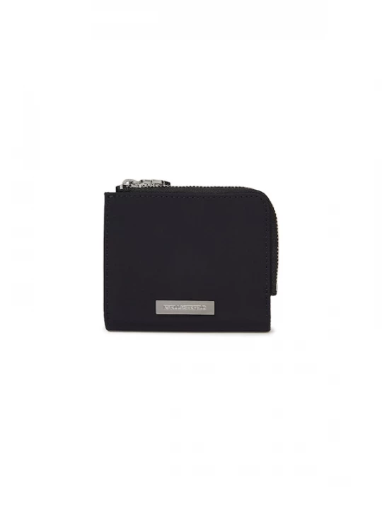 Foto van product Karl Lagerfeld Portemonnee ' Ikon Nylon Kleines Klappportemonnaie ' zwart