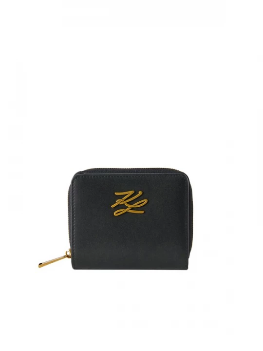 Foto van product Karl Lagerfeld Portemonnee 'K / AUTOGRAPH' goud / zwart