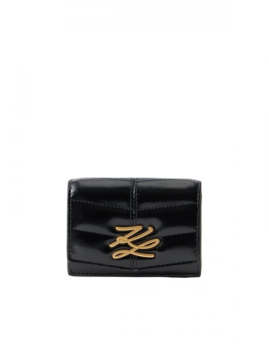Foto van product Karl Lagerfeld Portemonnee 'K / AUTOGRAPH' zwart