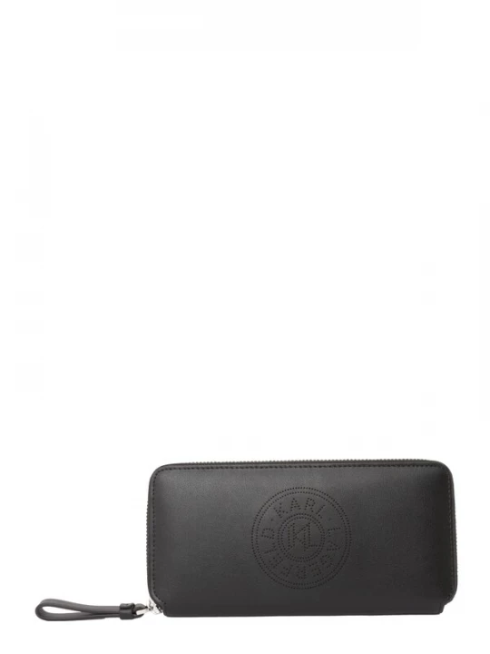 Foto van product Karl Lagerfeld Portemonnee 'K / CIRCLE CONTINENTAL' zwart
