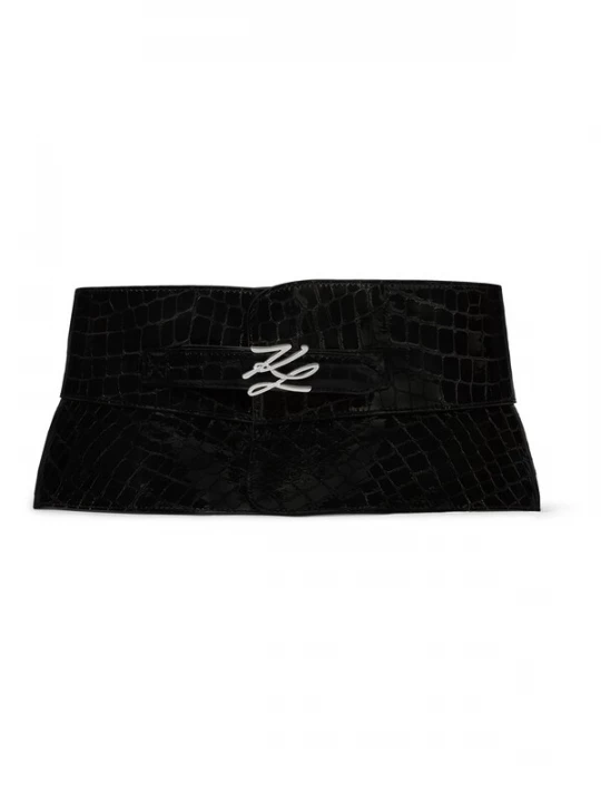 Foto van product Karl Lagerfeld Riem 'K / Autograph' zwart