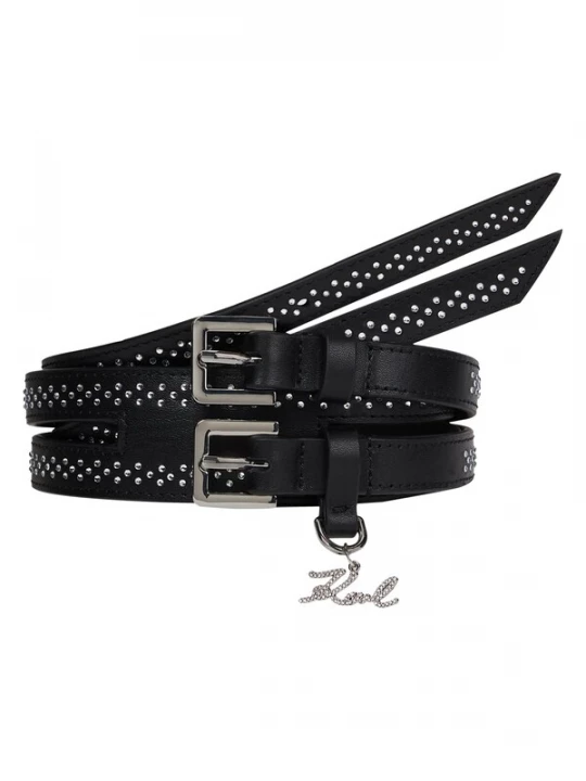 Foto van product Karl Lagerfeld Riem zwart / zilver