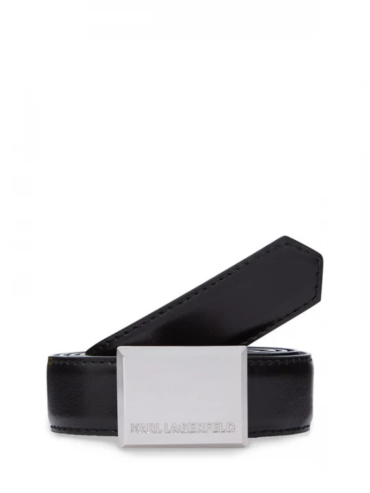 Foto van product Karl Lagerfeld Riem zwart / zilver