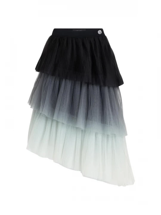 Foto van product Karl Lagerfeld Rok pastelblauw / grijs / zwart / wit