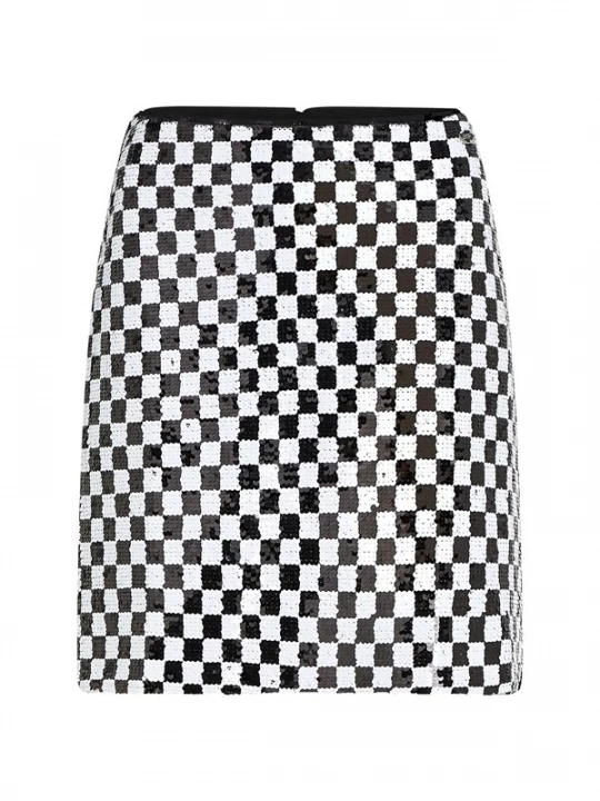 Foto van product Karl Lagerfeld Rok zwart / wit