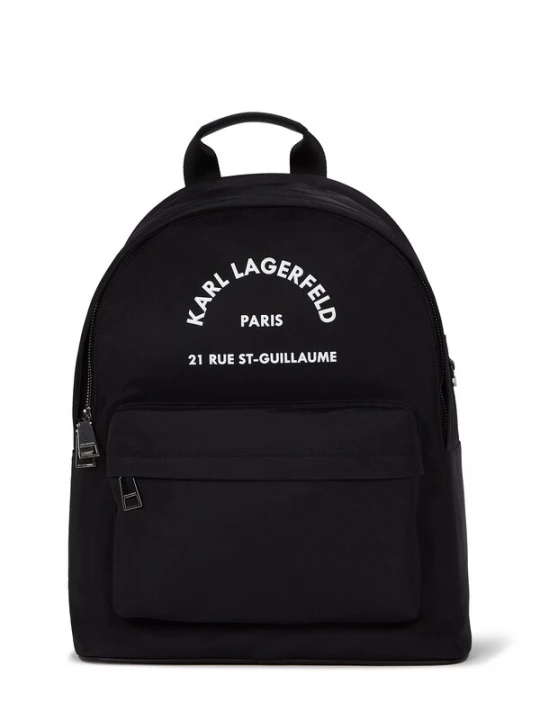 Foto van product Karl Lagerfeld Rugzak 'Rue St-Guillaume' zwart / wit