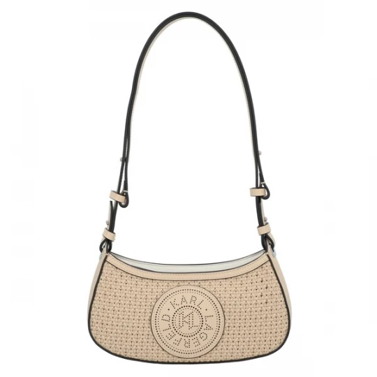 Foto van product Karl Lagerfeld Schoudertas beige / zwart