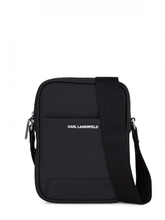 Foto van product Karl Lagerfeld Schoudertas 'Essential' zwart / wit