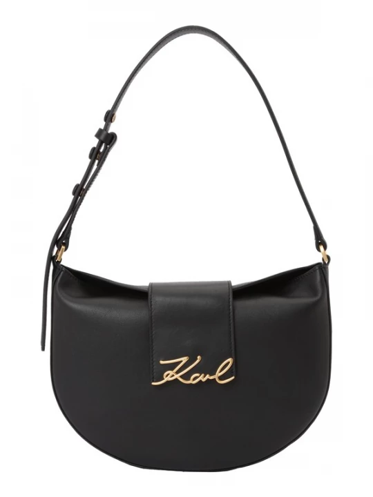 Foto van product Karl Lagerfeld Schoudertas goud / zwart