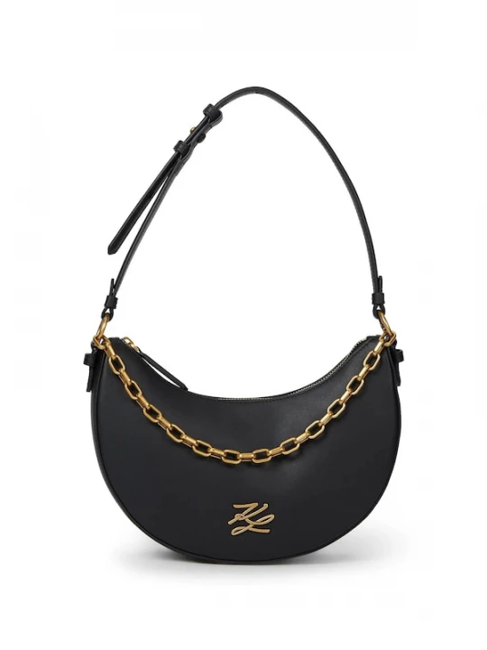 Foto van product Karl Lagerfeld Schoudertas 'K / Autograph' goud / zwart