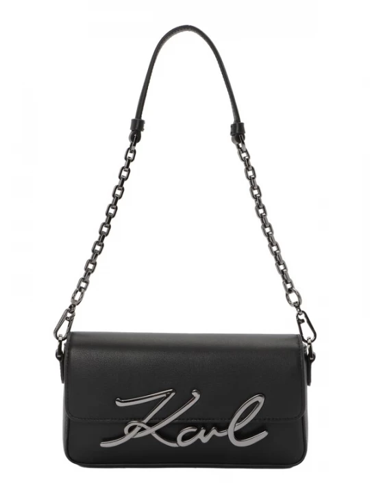 Foto van product Karl Lagerfeld Schoudertas 'K / SIGNATURE 2.0' zwart