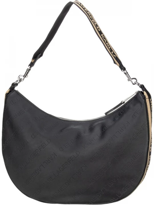 Foto van product Karl Lagerfeld Schoudertas 'Moon' sand / zwart