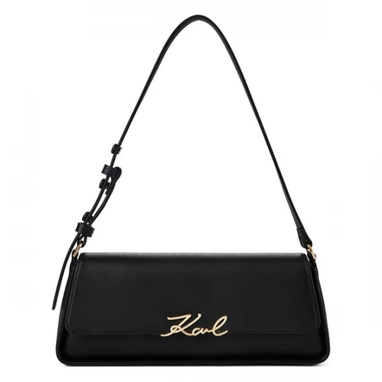 Foto van product Karl Lagerfeld Schoudertas 'Signature' zwart