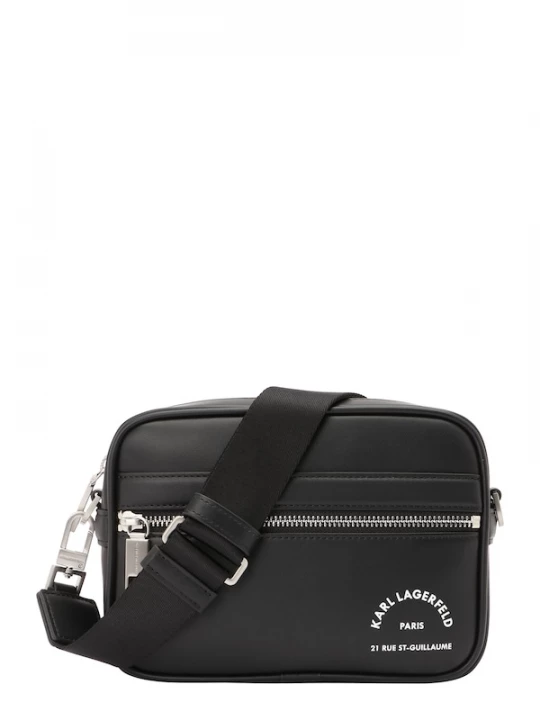 Foto van product Karl Lagerfeld Schoudertas zwart / wit