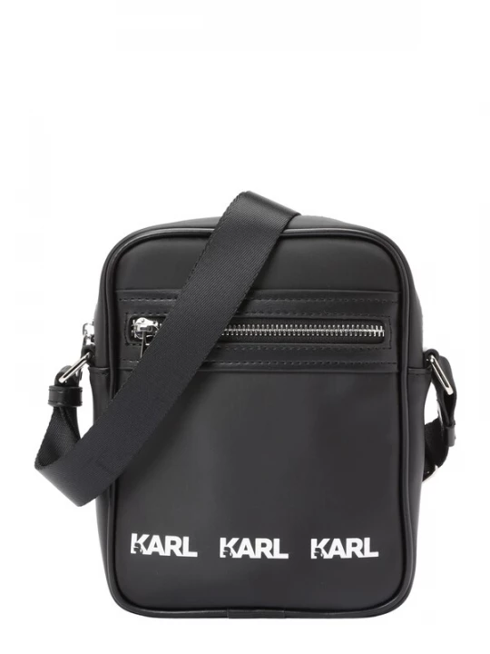 Foto van product Karl Lagerfeld Schoudertas zwart / wit