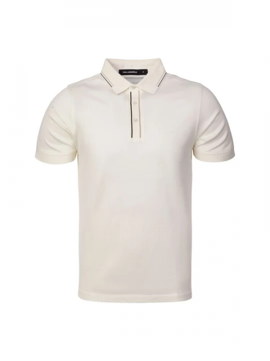Foto van product Karl Lagerfeld Shirt ' 745002 ' beige / zwart