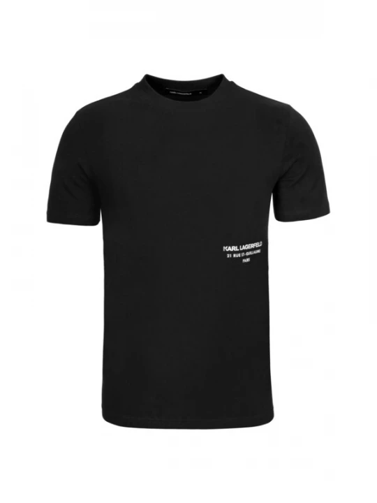 Foto van product Karl Lagerfeld Shirt ' 755054 ' zwart / wit