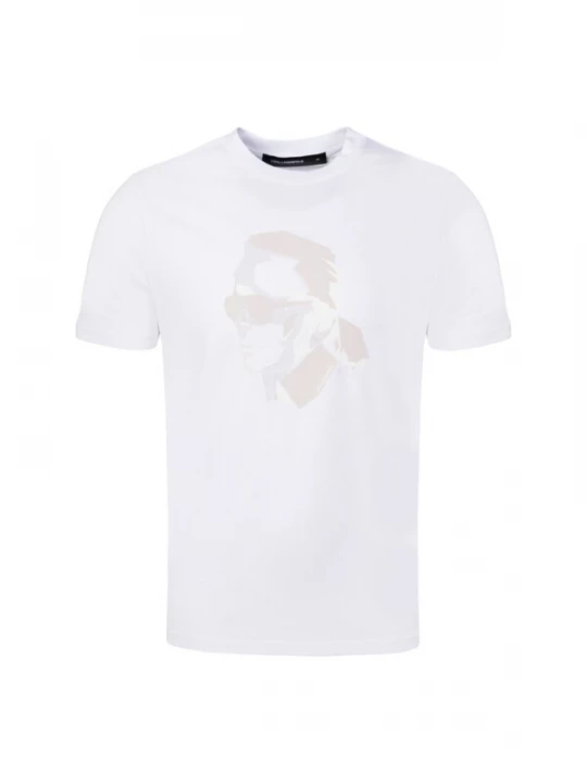 Foto van product Karl Lagerfeld Shirt '755400' lichtblauw / zwart / wit