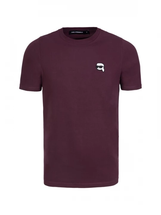 Foto van product Karl Lagerfeld Shirt '755710' bordeaux / zwart / wit