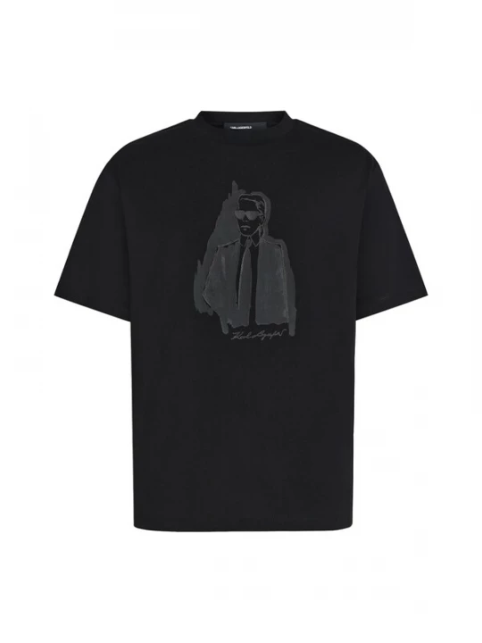 Foto van product Karl Lagerfeld Shirt antraciet / zwart