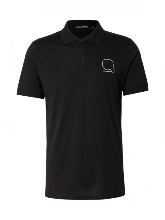 Foto van product Karl Lagerfeld Shirt antraciet / zwart / wit