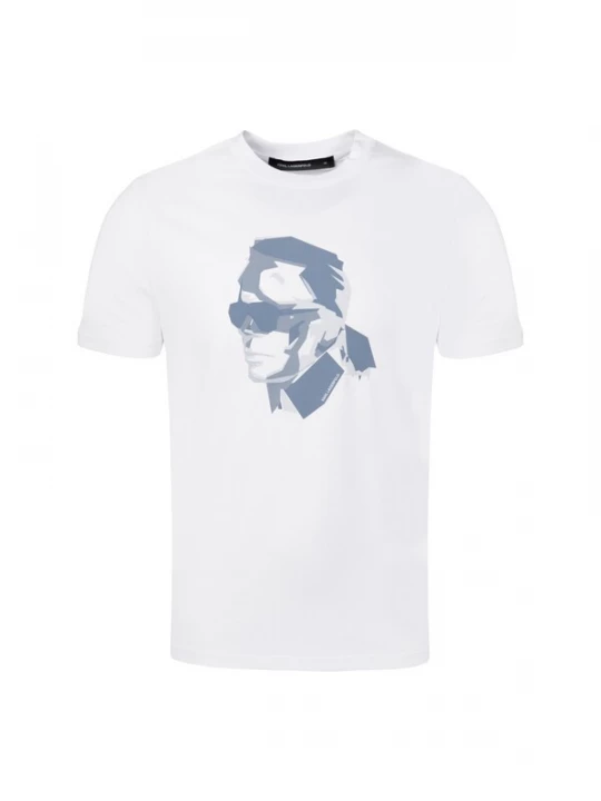Foto van product Karl Lagerfeld Shirt blauw / wit