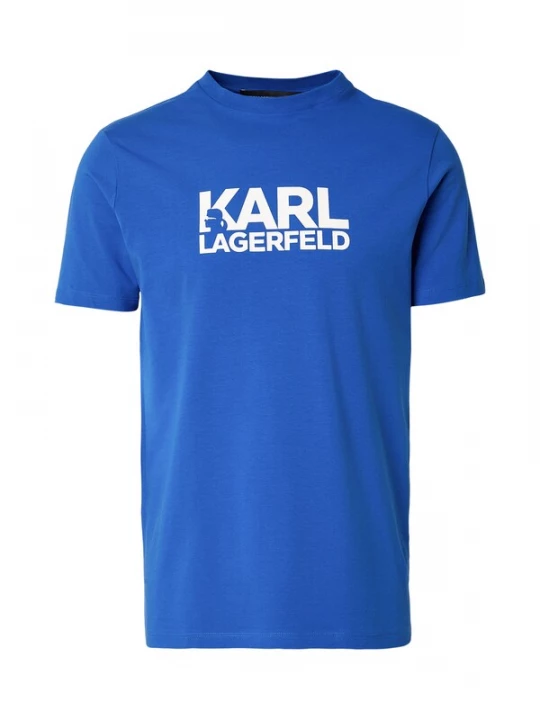 Foto van product Karl Lagerfeld Shirt blauw / wit