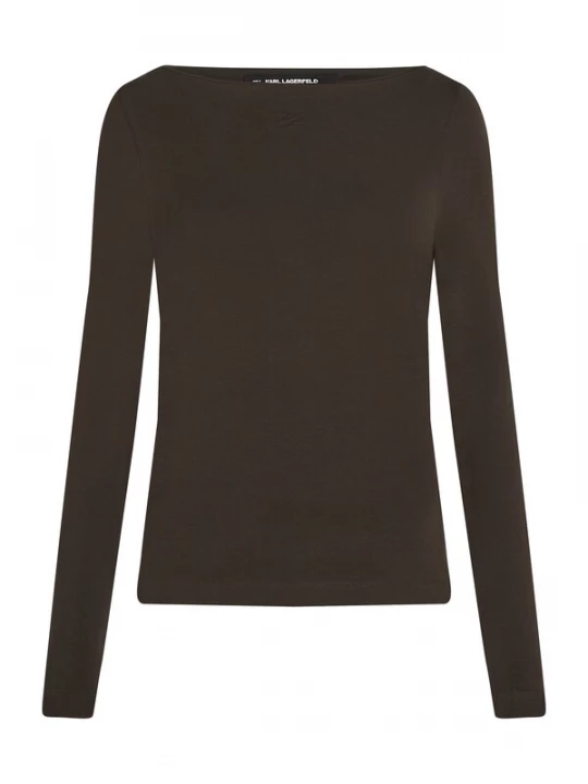 Foto van product Karl Lagerfeld Shirt chocoladebruin