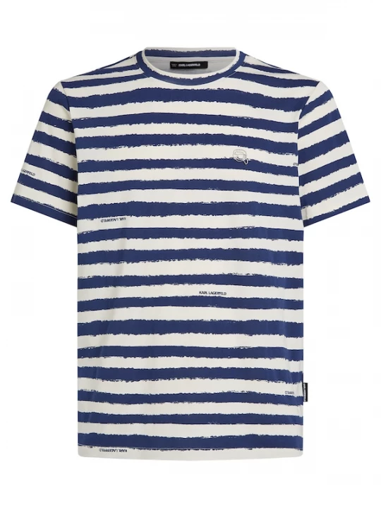 Foto van product Karl Lagerfeld Shirt crème / blauw