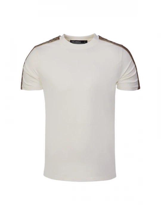 Foto van product Karl Lagerfeld Shirt crème / bruin / lichtbruin