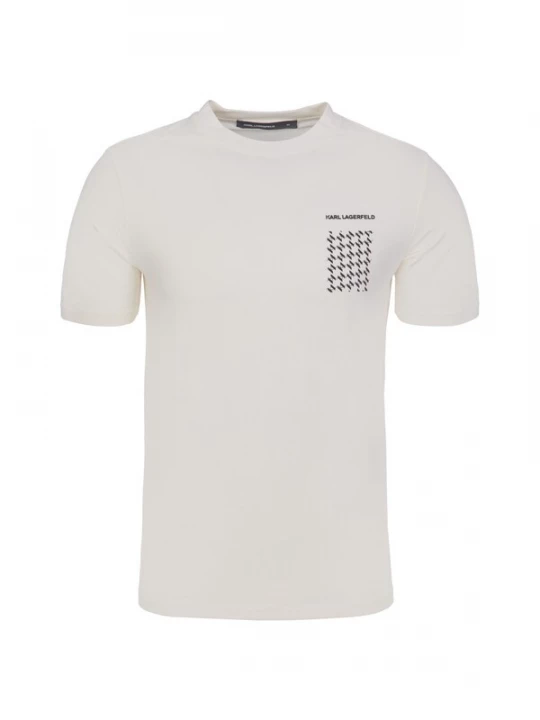 Foto van product Karl Lagerfeld Shirt crème / zwart