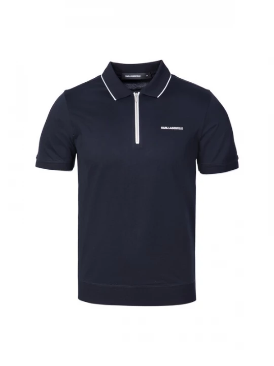 Foto van product Karl Lagerfeld Shirt donkerblauw / wit