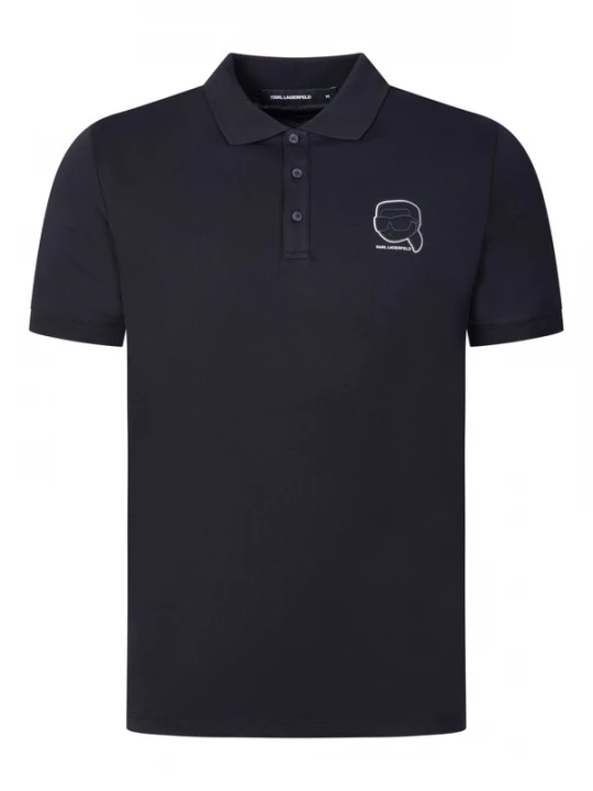 Foto van product Karl Lagerfeld Shirt donkerblauw / wit