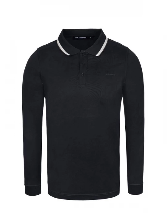 Foto van product Karl Lagerfeld Shirt donkerblauw / wit