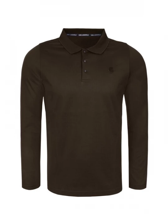 Foto van product Karl Lagerfeld Shirt donkerbruin