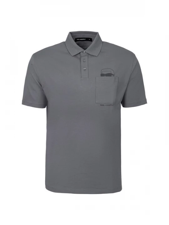 Foto van product Karl Lagerfeld Shirt donkergrijs / zwart