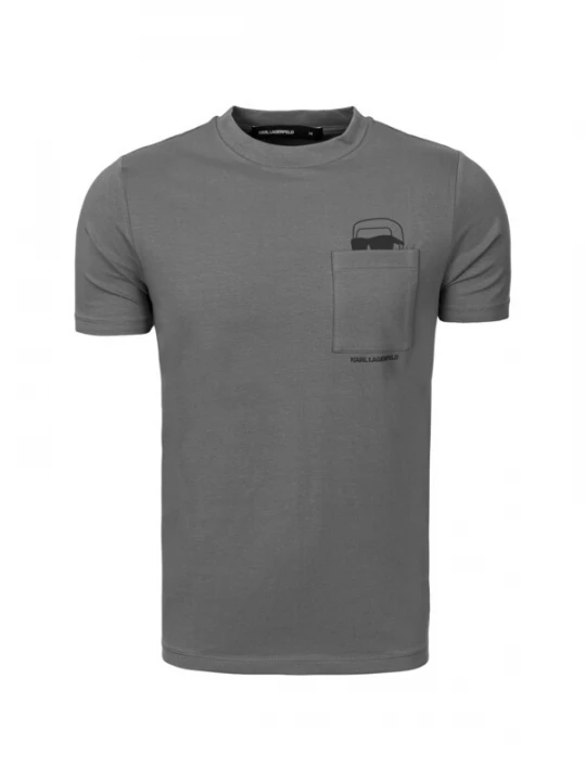 Foto van product Karl Lagerfeld Shirt donkergrijs / zwart